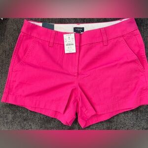 NWT J. Crew Vibrant Pink Women's Shorts!